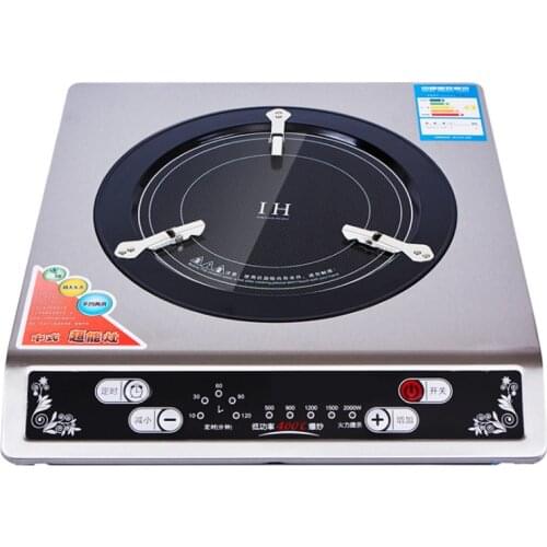2000W Induction Cooker Household Multifunction Electric Cooker Hot Pot Food Cooking Machine Timing Induction Cooking