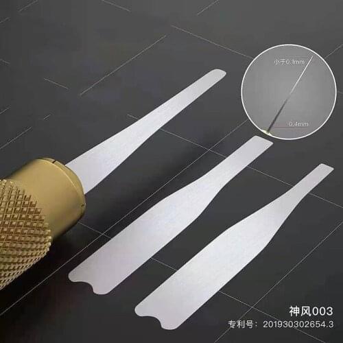 Kamikaze 003 Blade Hand Polished Mobile Phone Repair Prying CPU Layered In Addition To Glue With Sandpaper To Support Grinding