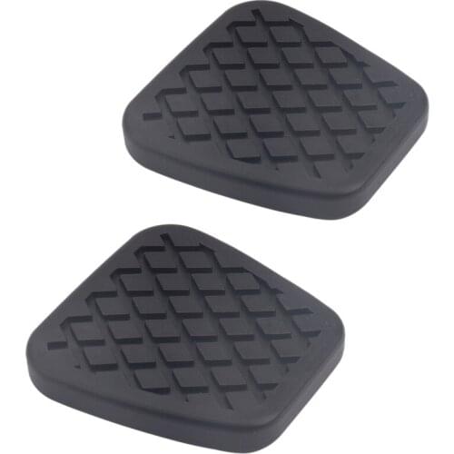 Clutch Cover for Acura for Honda Rubber Brake Pad Pedal 2Pcs 46545-SA5-000 Replacement
