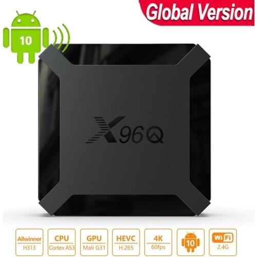 Media Player Smart 1GB 2GB 16GB Set Top Box Android 10.0 Quad Core H.265 4K Allwinner H313 TV Box