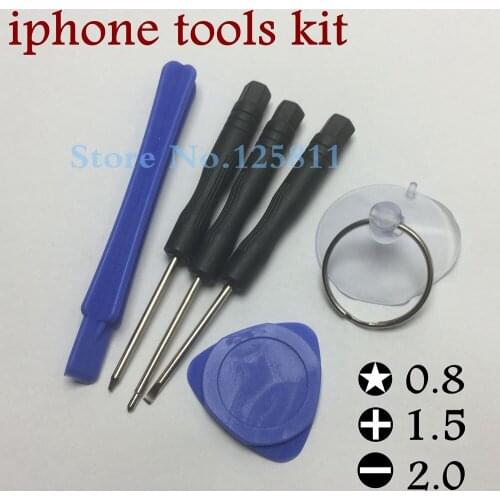 3000SETS/LOT Screw Driver SET Repair Opening Tools Kit With phillips5 Point Star Pentalobe 0.8 Torx Screwdriver iPhone 4/5/6