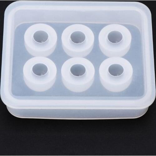 Silicone Mold 12mm Ball 3D DIY Jewelry Necklace Pendant Making Tools Epoxy Resin Crafts Cake Fondant Decoration Molds