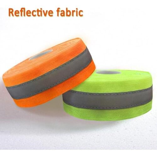 High Visibility Oxford Feflective Fabric Sewing Tape Reflective Webbing Ribbon For Clothing Bags