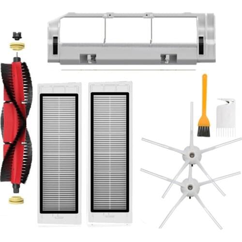 For XiaoMi Roborock S6 S5 Max S65 Accessories Vacuum Cleaner Parts Washable HEPA Filter Main Brush Side Brush Spare Part
