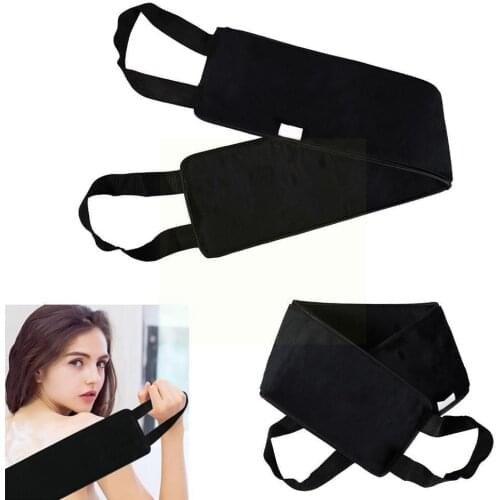 1pc 2 coloer Bath Towel Back Self Massage Tanning Lotion Cream Applicator Reusable Mitts Velvet Washable Body Beauty Gloves W0A1