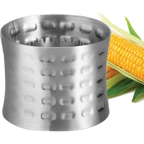 Kapmore 1pc Corn Thresher Creative Stainless Steel Corn Stripper Corn Peeler For Kitchen Vegetable And Fruit Tool Accessories
