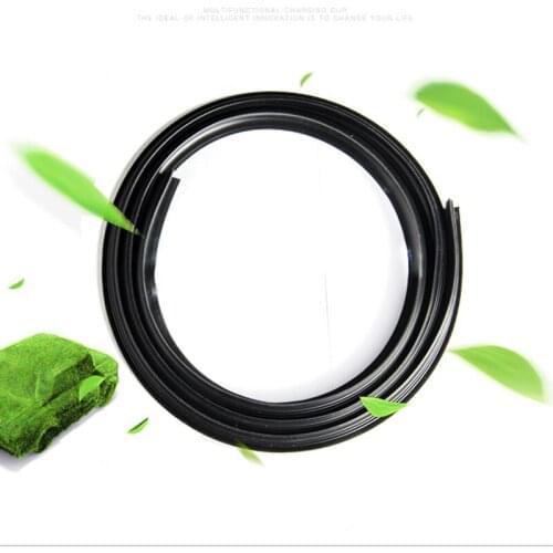 Car Rubber Sound Seal Strip 1.6M U Type Universal for Peugeot 206 207 208 301 307 308 407 2008 3008 4008