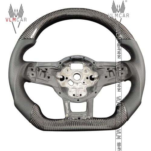 Private custom carbon fiber steering wheel for vw golf mk7/7.5 gti/r
