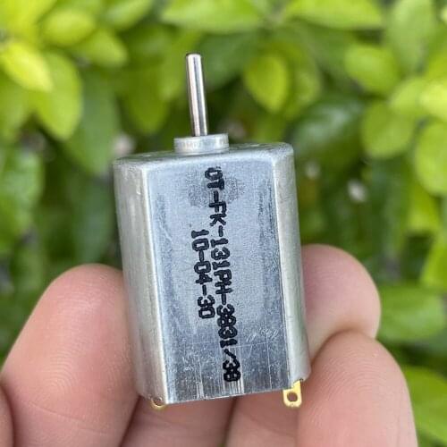 Carbon brush high speed 131 motor DC 3V-5V 35000RPM high torque iron rear cover toy car and ship model motor
