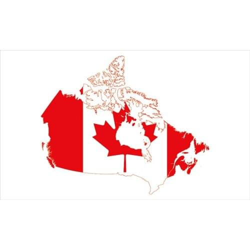 Map of Canada any sport logo or brand logo music flag custom 3x5ft flag banner