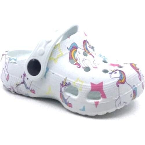 Gantry 12292 White Eva Casual Beach Pool Bath Female Child Slippers
