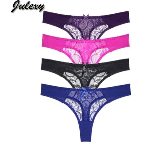 Juelxy Lace Thong G-String Sexy Panty Woman Thong T-back Female Underwear For Woman Thongs Sexy Panties Underwear Woman