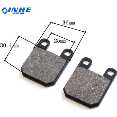 Motorcycle Front Rear Brake Disc Pads For Motocross ATV 110cc 125cc-160cc Pit Dirt Bike SDG SSR Taotao