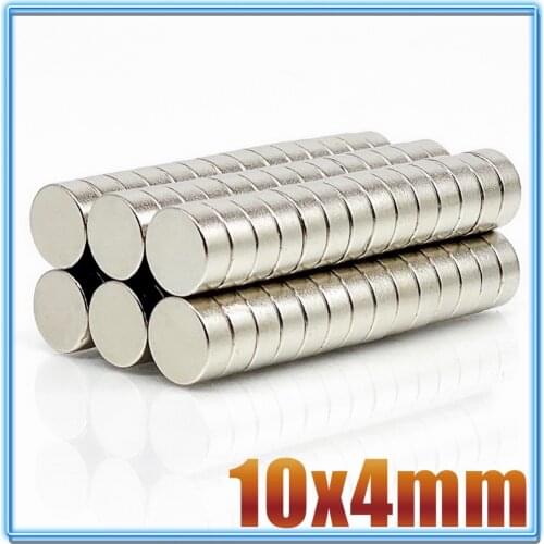 2/5/10/20/50Pcs 10x4 Neodymium Magnet 10mm x 4mm N35 NdFeB Round Super Powerful Strong Permanent Magnetic imanes Disc 10*4