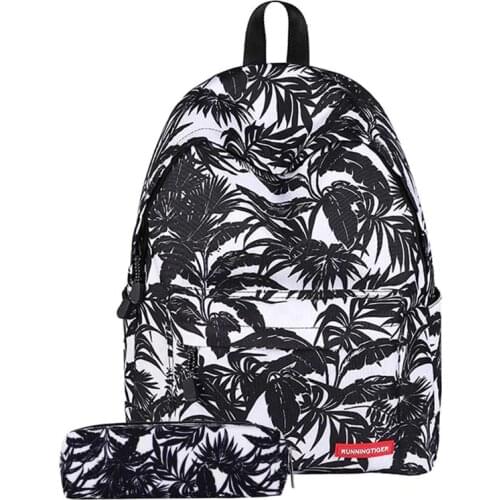 New Chidlren School Bag For Girls Preppy Style College Book Bag Elementary School Backpacks For Girls Bookbags With Pen Bag