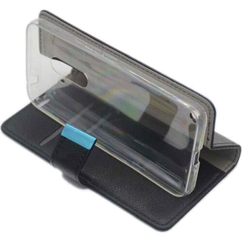 Luxury PU Leather Slip-resistant Flip Wallet Case For HomTom S99 Book Case 5.5 Back Cover Case