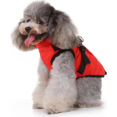 Puppy Outfit Coat Pet Jacket Warm Winter Clothes Dogs Coat Jacket Waterproof Windbreaker Fabric Jacket Winter Warm Pet Clothes