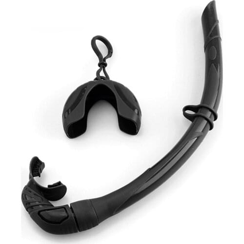 Foldable Silicone Diving Tube can be Used for Diving, Underwater Fishing and Snorkeling Silicone Breathing Hose