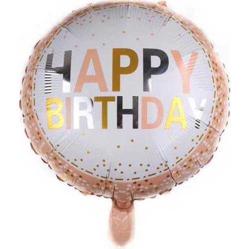 10pcs 18 Inch Adult Birthday Party Foil Helium Balloon Child Bath Toy Mothers Day Wedding Valentines Day Baby Anniversary Gift