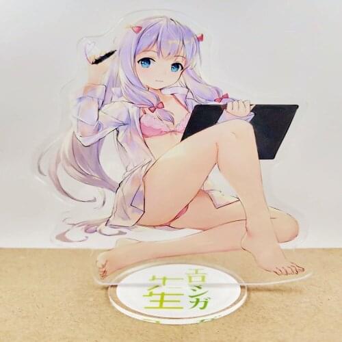 Anime Eromanga Sensei Sagiri Lzumi Acrylic Action Figure Stand Model Desk Decoration Collection Plate Holder Cosplay Toy Gift