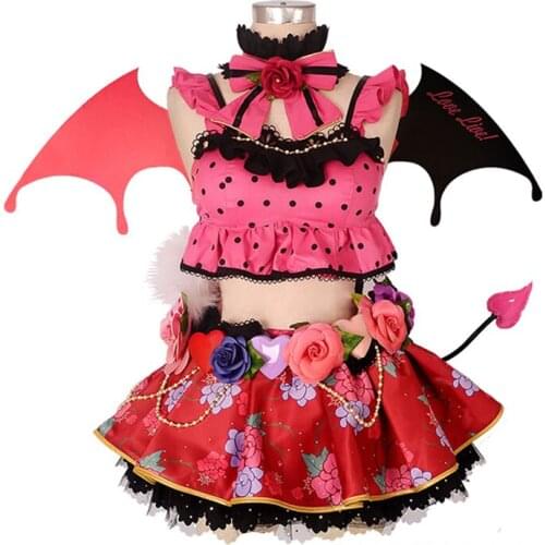 Anime Love Live Koizumi Hanayo Imp Awakening Cosplay Costume Skirt Gloves Socks Daily Carnival Party Festival Uniform Brand New