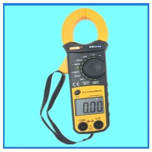 BM5266 Digital Capacitance Meter Multimeter Clamp Meter Ammeter FireWire Discrimination