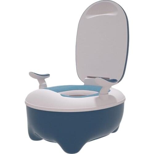 Childrens Toilet With Lid Backrest Baby Potty Training Stool Toilet Household Heightening Design Of Drawer Type Urinal