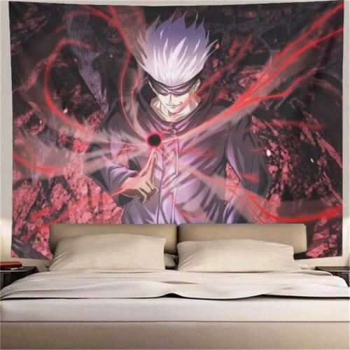 Home Decor Anime Tapestry Kawaii Room Decor Bedroom Wall Decoration Wall Tapestry Witchcraft Tapiz Decoration Mural Kawaii Decor