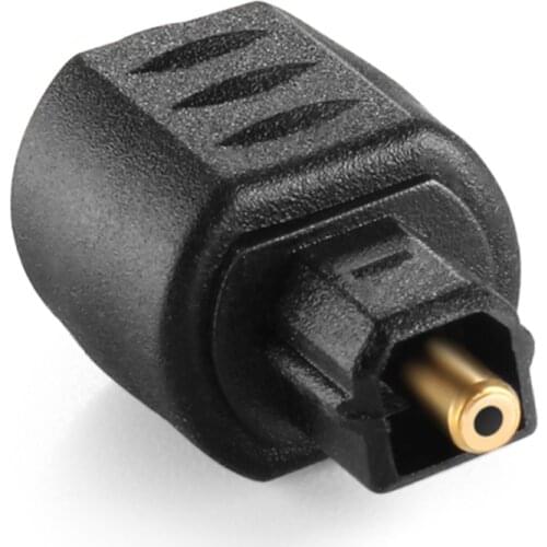Etmakit Optical 3.5mm Female Mini Jack Plug To Digital Toslink Male Audio Adapter NK-Shopping