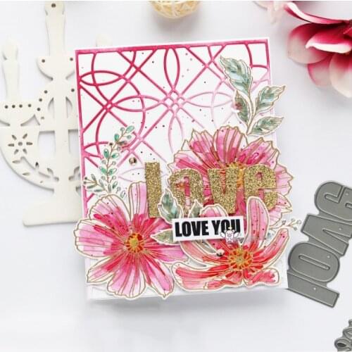 Mmao Crafts Metal Steel Cutting Dies New Circle rectangle frame Stencil For DIY Scrapbooking Paper/photo Cards Embossing Dies