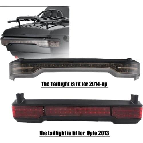 Motorcycle LED Tour Pack Luggage Running Brake Tail Light Wrap Round For Harley Touring Glide FLHTK FLHTKL FLTRU FLTRK