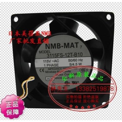 NEW NMB-MAT NMB 3110FS-12T-B10 8038AC115V silence Axial cooling fan