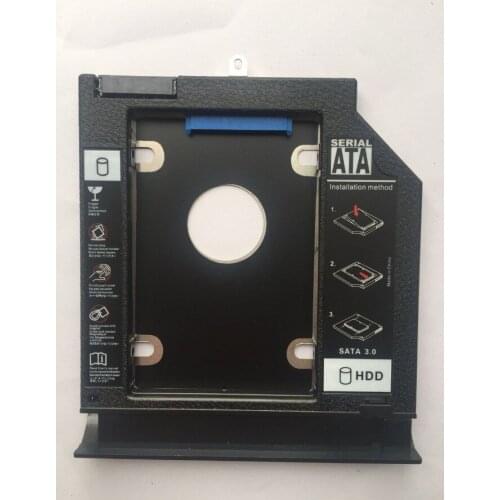 WZSM NEW SATA 2nd SSD HDD Caddy for Lenovo G40-30 G40-45 G40-70 G40-80 G50-30 G50-45 G50-70 G50-80 Z50-70 Hard Disk Drive Caddy