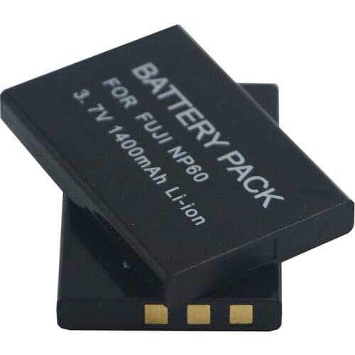1400mAh NP-60 FNP60 NP60 SLB 1137 1037 CNP-30 K5000 D-Li2 Li-20B Battery for Fujifilm F50I F501 F401 ZOOM F410 F601 F601Z