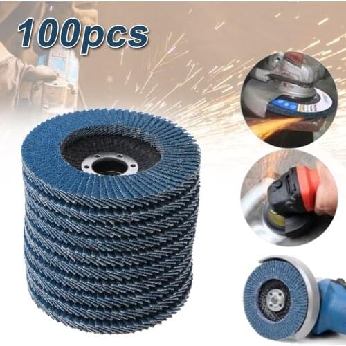 10X 125mm Grinding Wheels Flap Discs Sanding Disc Grinding Wheels Blades For Angle Grinder Wood Abrasive Tool 40/60/80/120 Grit