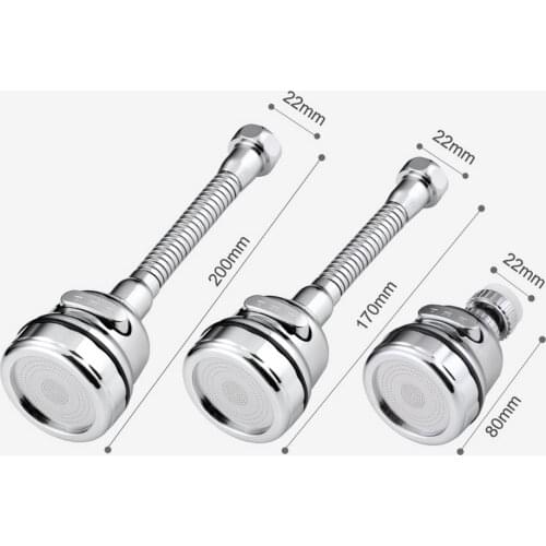 Hot Sale Kitchen Shower Faucet Tap 3 Level Adjustable 360 Rotate Water Saving Bathroom Shower Faucet filtered Faucet Accessories