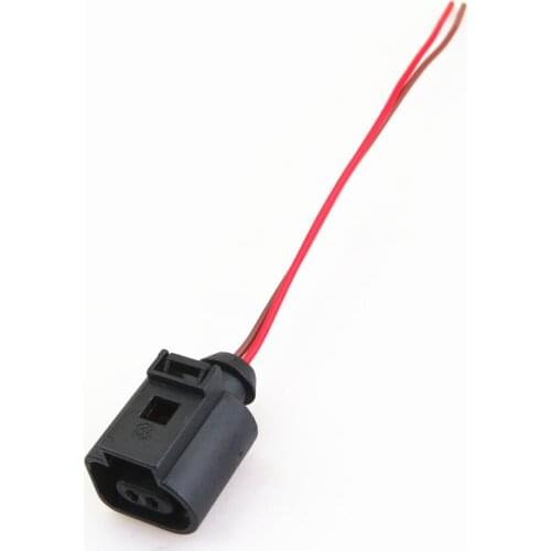 FHAWKEYEQ Engine Circulating Cooling Water Pump Cable Harness Connector For Q3 VW Tiguan Passat CC Jetta EOS Seat Leon 1J0973702