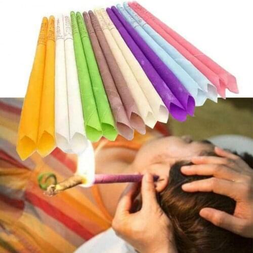 Ear Candle Smokeless Earwax Candle Hollow Design Beginners Friendly Spa Accessory Easily Remove Ear Paper Candles for Home