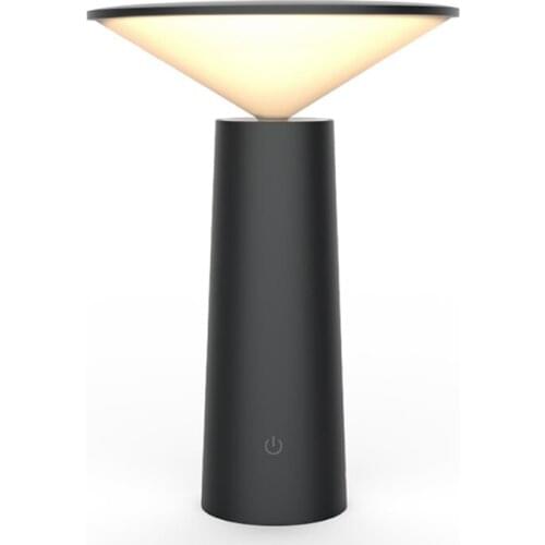 Eye Protection Reading LED Desk Lamp with Smart Memory, 40 Degree Flip, Touch Control, Creative USB Charging Night Light
