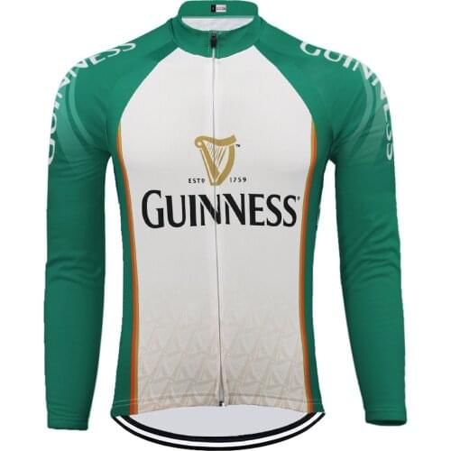 Beer Long sleeves Cycling Jersey winter fleece and spring no fleece thin bike wear cycling clothing Bicycle clothes mtb jersey