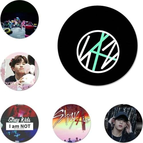 58mm Stray Kids Icons Pins Badge Decoration Brooches Metal Badges For Clothes Backpack Decoration