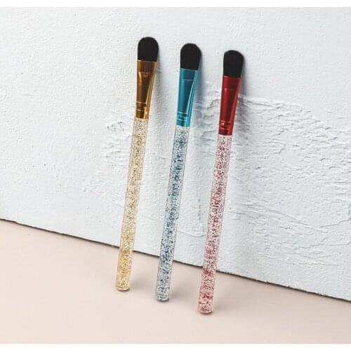 1PCS Soft Single Eyeshadow Brush Natural Goat Hair Eyeshadow Professional Makeup Brushes Eyebrow Cosmetic Make up Brush