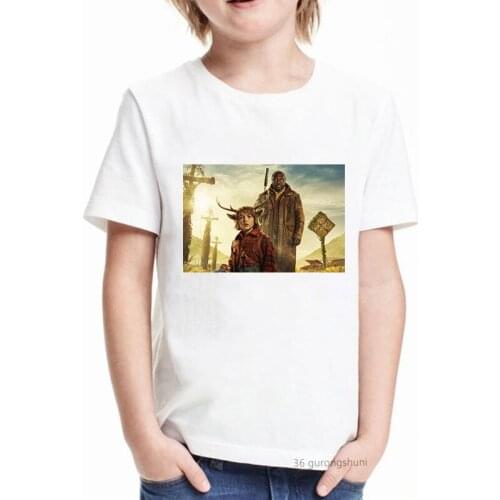 2021 Gus Sweet Tooth Cartoon Print Boys T Shirt Kids Clothes Funny Kawaii T-Shirts Harajuku Vintage Streetwear Manga Boys