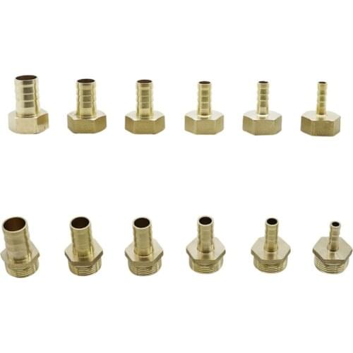 3/4" Female/Male thread to 8-19mm Pagoda Connector Aquarium Hose Joiner Gas Soft Tube Adapter Irrigation Fittings 3 Pcs