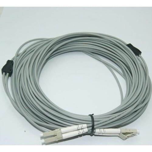 30M Armored cable / Fiber Patch Cord,LC to LC,3.0mm,MM 1GB 62.5/125,duplex