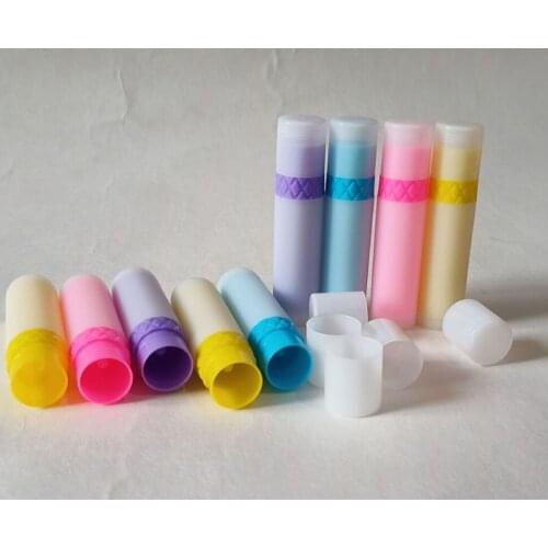 3g Lipstick Tube Lip Balm Containers Empty Cosmetic Containers Lotion Container Glue Stick Frosted Lip Balm Tube Travel Bottle