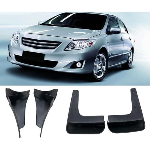 4Pcs Mud Flaps Splash Mudguards Fenders Dirt Guards for Toyota RAV4 2009-2013