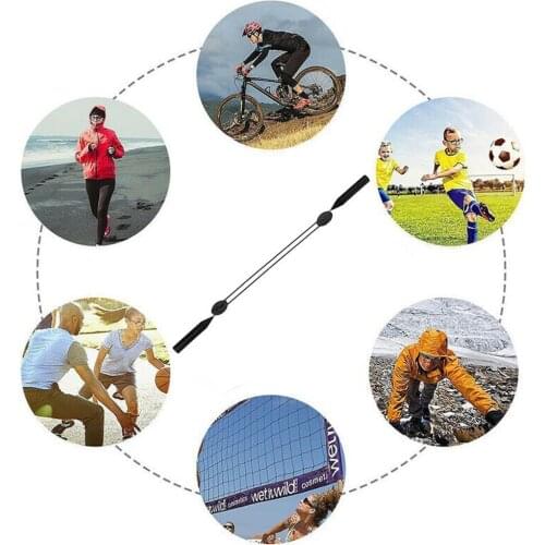 40cm Fashion Eyeglasses Sport Cord outdoor adjustable Sports Sun Silica Strap Head Band gel glasses G9R4