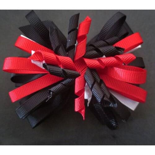 6pcs blessing good girl boutique Hair Accessories With beautiful girls 4"Peacock Hair Bows
