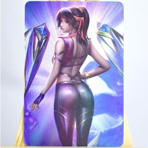 Anime Card Game Card Tifa King Ida Iris Refraction Color Flash Flash Card Card Collection
